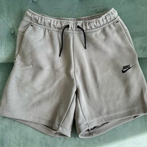 Nike Tan Tech Fleece Shorts